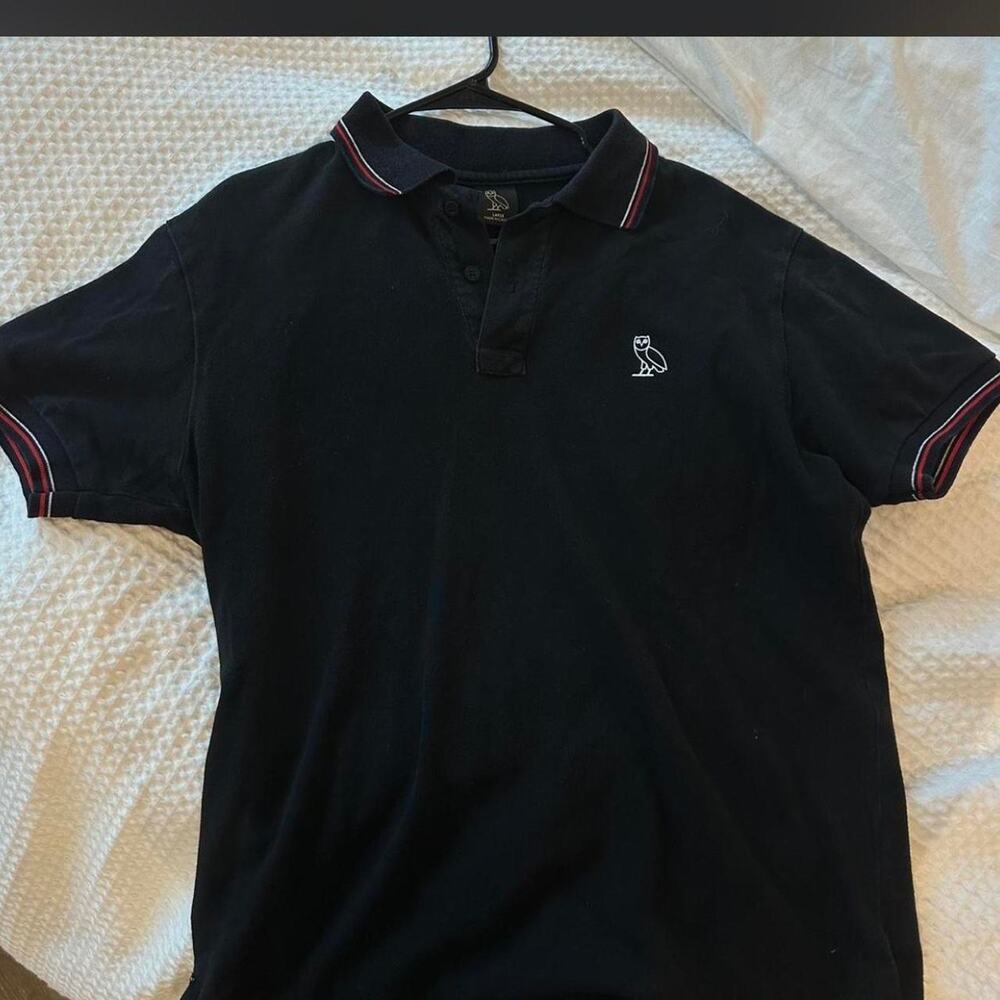 Octobers Very Own Mens polo tee size L